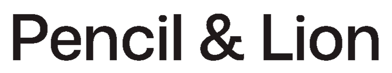 Pencil and Lion Logo